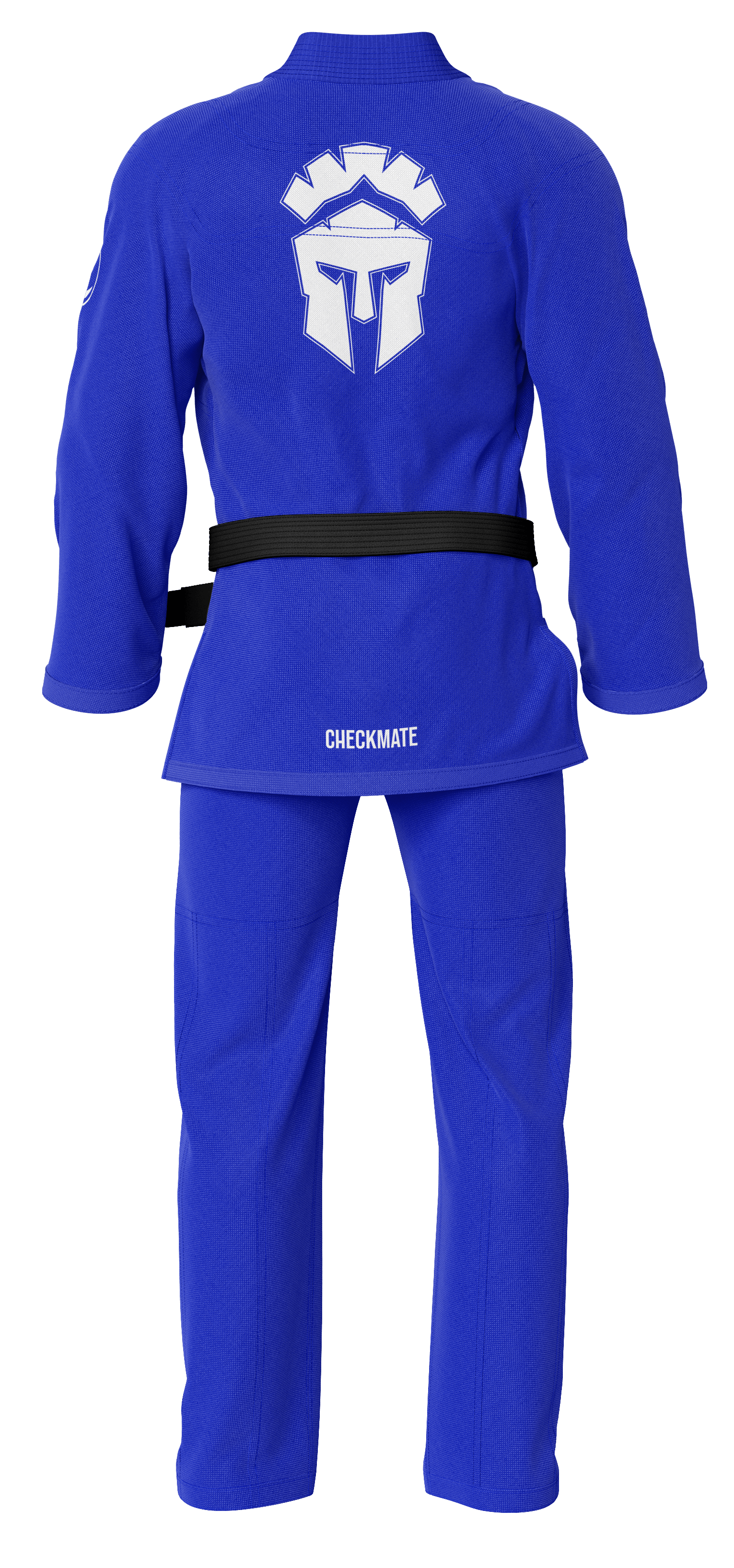 Kimono JJB compétition bleu blanc Flash Roll - détails
