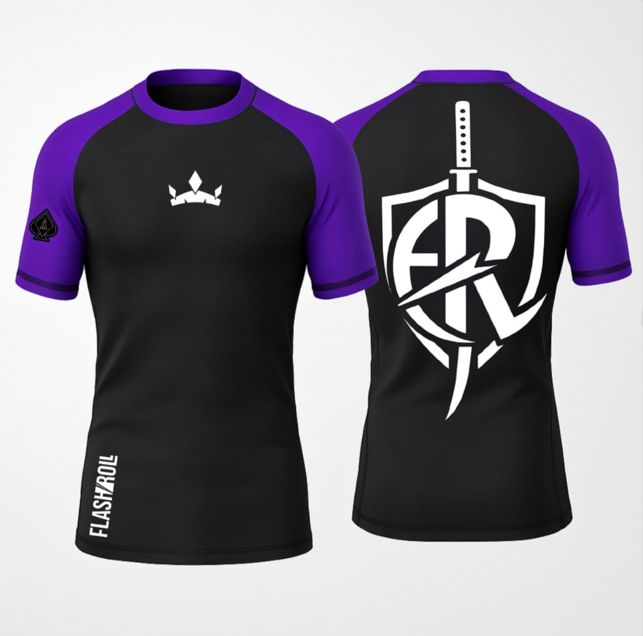 FLASH ROLL - RASHGUARD - VIOLET